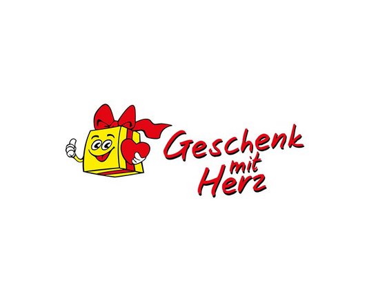 Logo Geschenk mit Herz